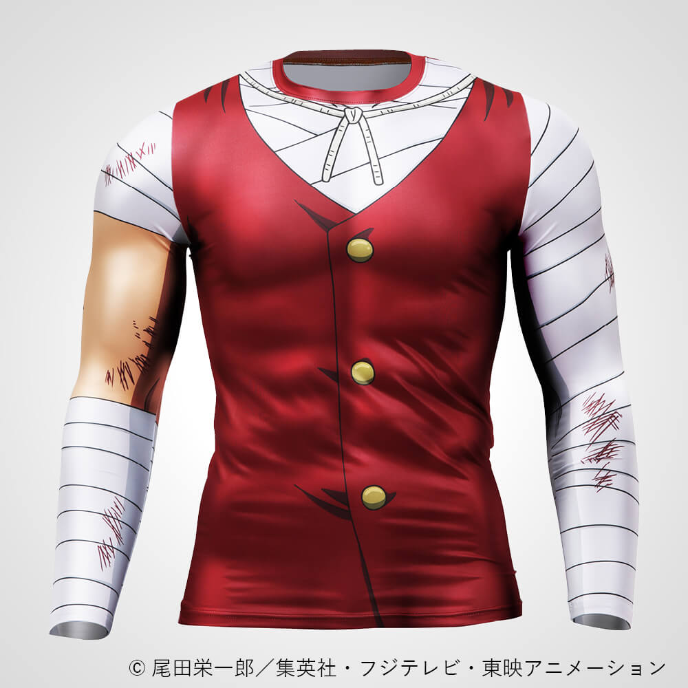 BM・GEAR ワンピース ルフィ ロングスリーブ2