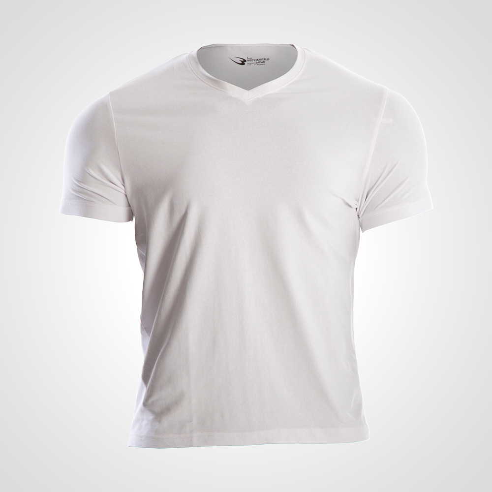 ベーシックTシャツVネック
