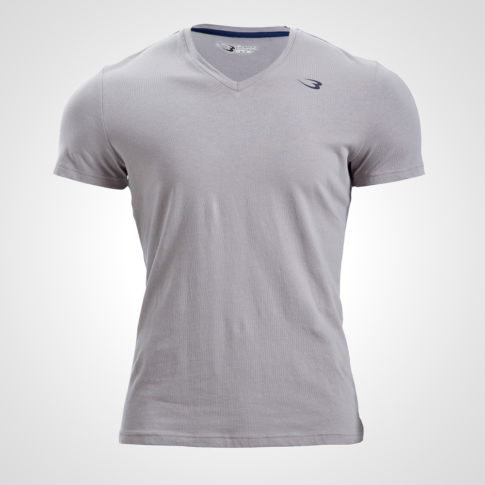 ベーシックTシャツハーフスリーブVネック2
