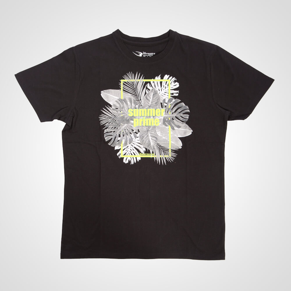 ボタニカルプリントTシャツ2