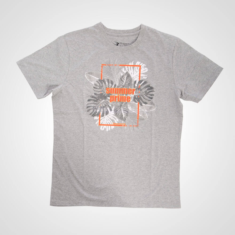 ボタニカルプリントTシャツ2