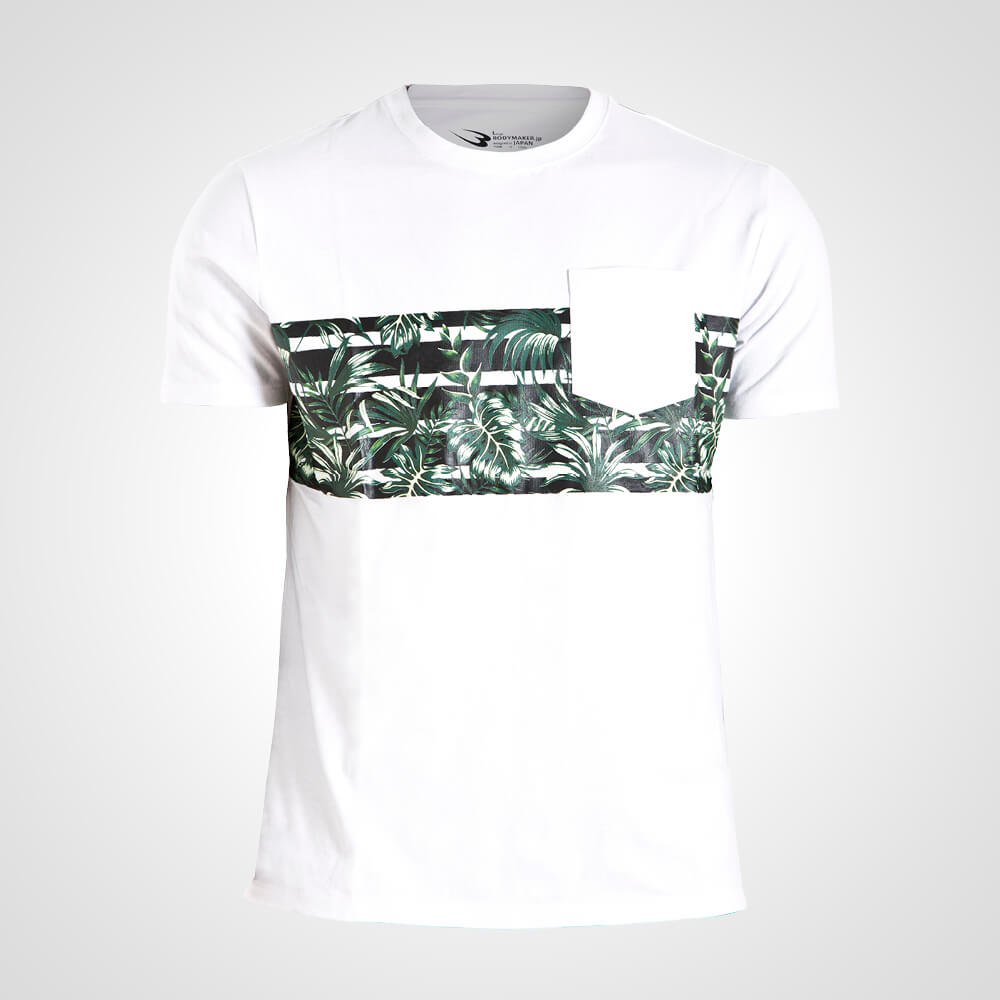 ボタニカルプリントTシャツ3