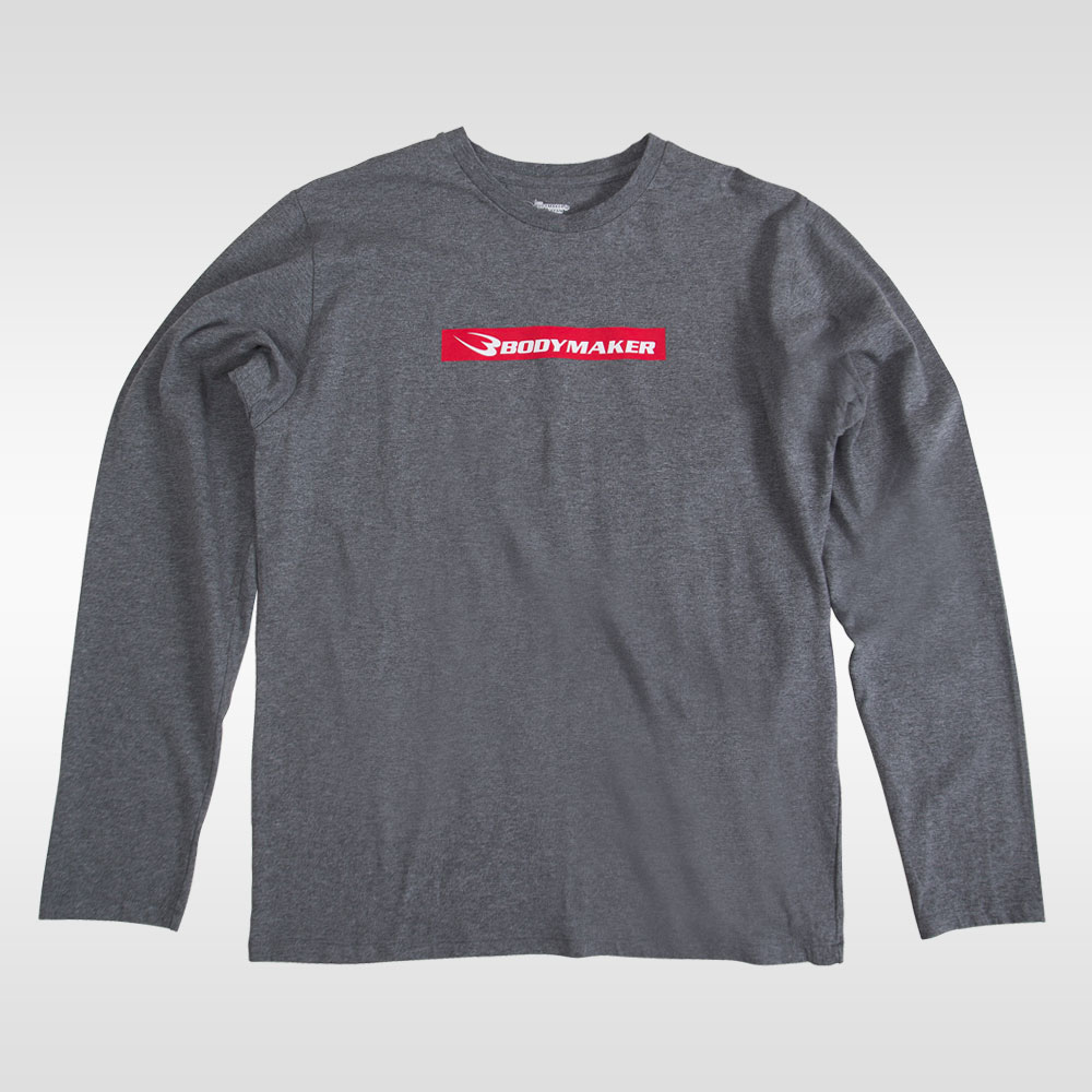 BOXロゴフィットTシャツロングスリーブ