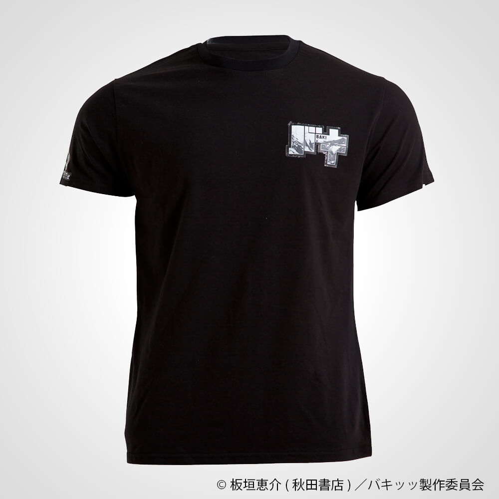 刃牙 範馬勇次郎ハーフスリーブTシャツ