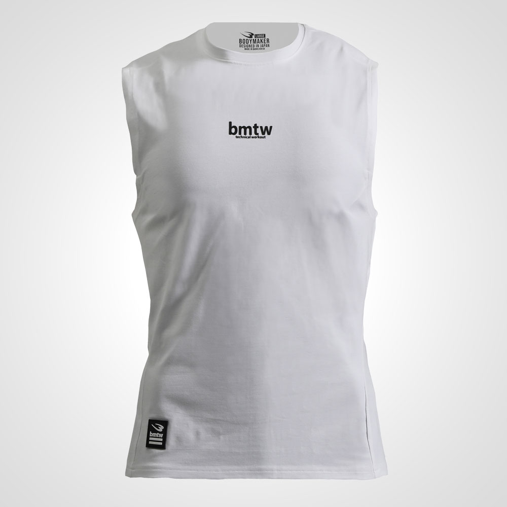 スーパーストレッチTシャツ ノースリーブ