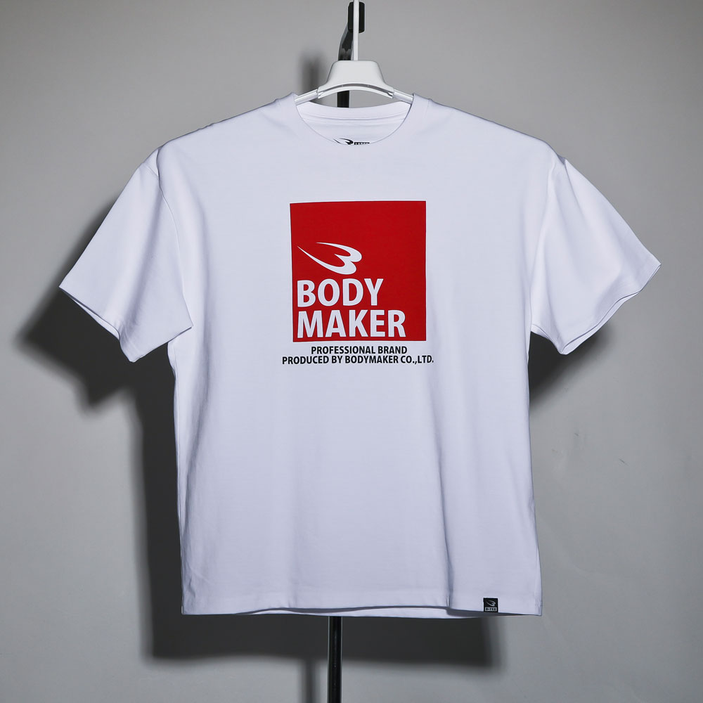 RED SQUARE LOGO TEE ハーフスリーブ