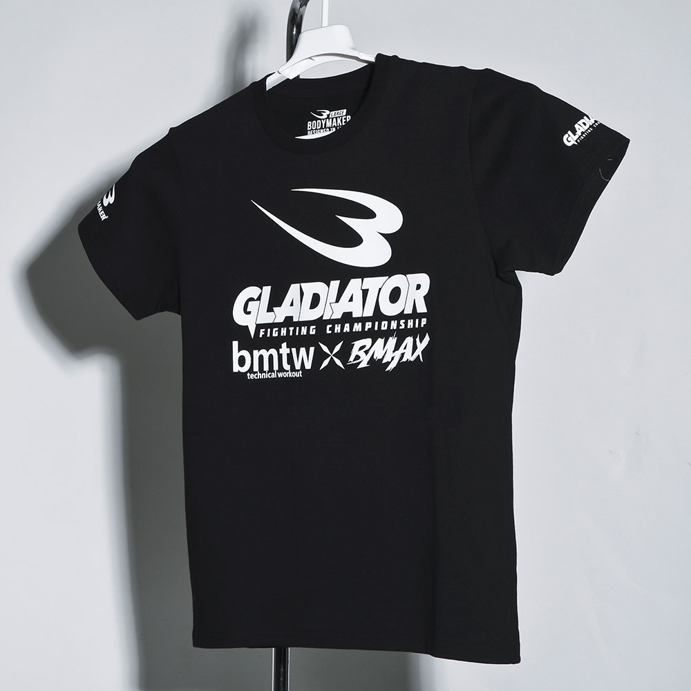 GLADIATOR×BODYMAKER BLACK Tシャツ