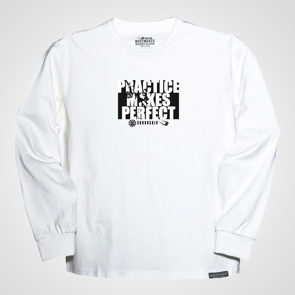 魚本尚久真師範×BODYMAKER コラボ ロングスリーブTシャツ