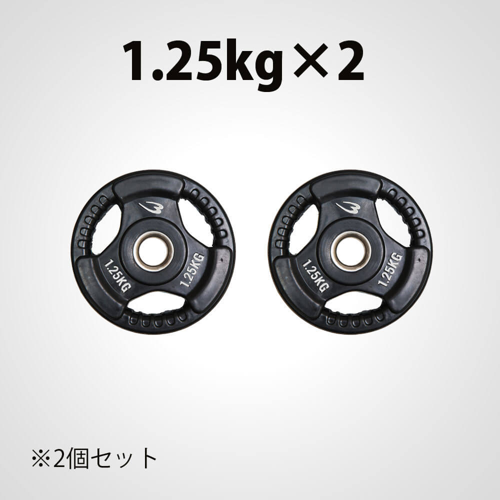 ラバープレート2 1．25kg 2個セット PR009125ST