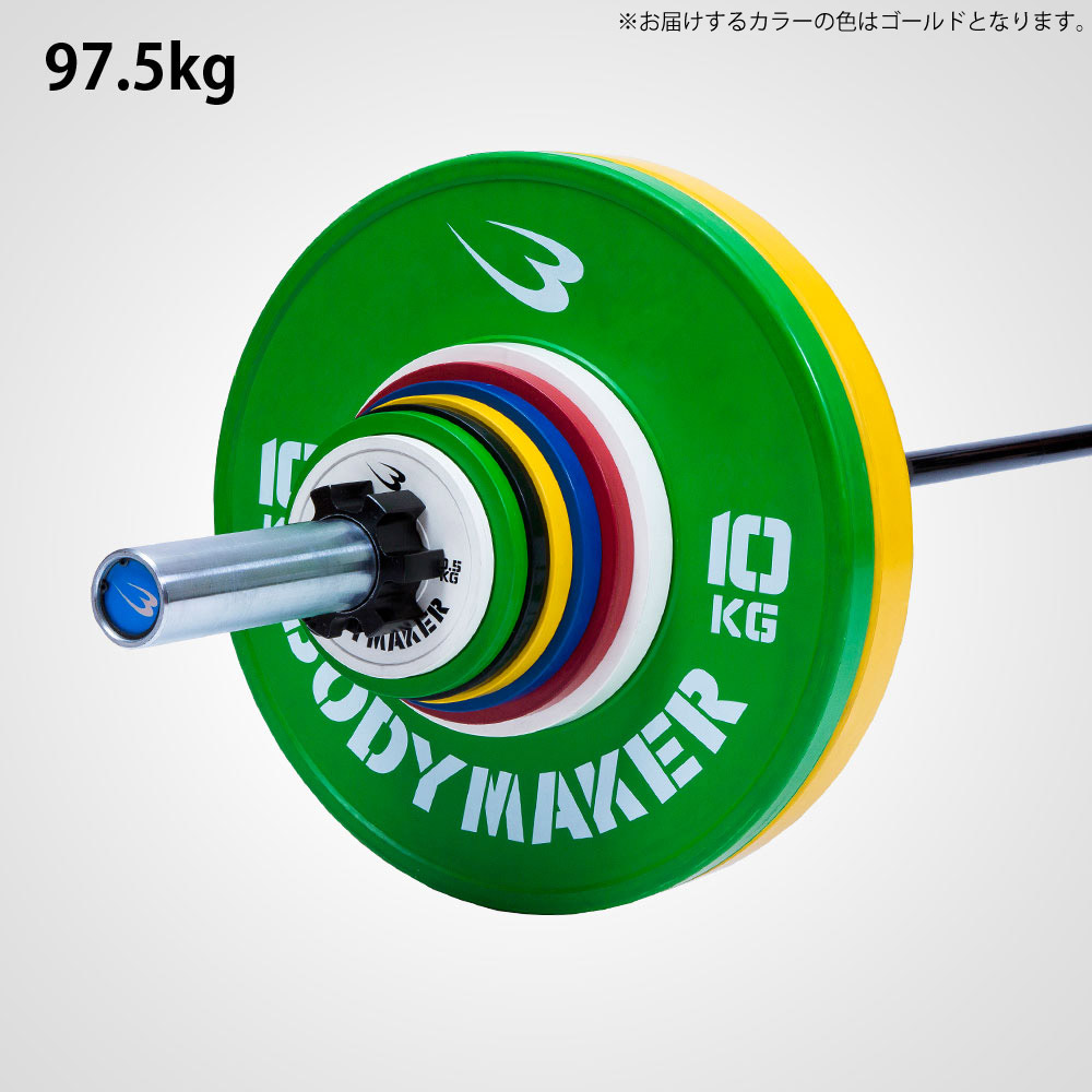 ラバープレート２ １．２５ｋｇ ２個セット PR009125ST｜BODYMAKER（ボディメーカー）