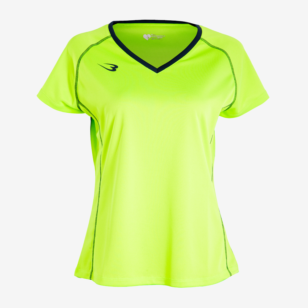 BM・DRY Vネックハーフスリーブ WOMEN S1