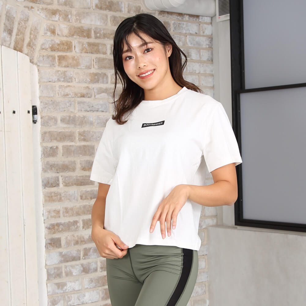 BMハーフスリーブ ボックスロゴ WOMEN