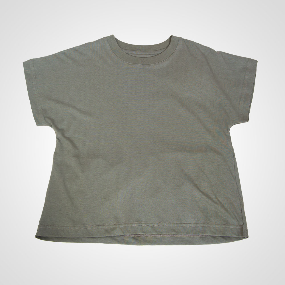 【UV加工】肌ざわりなめらか フリルTシャツ