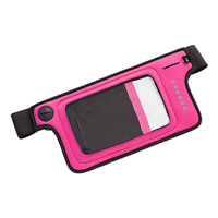 スマートフォン用ウエストポーチ２　ピンク