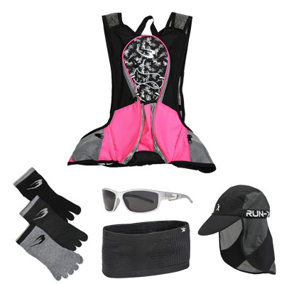 ランニングバッグ サイドポケットセット