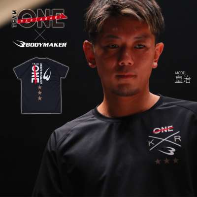 TEAM ONE×BODYMAKER セコンドウエアBM・DRY ハーフスリーブ1