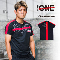 ＴＥＡＭ ＯＮＥ×ＢＯＤＹＭＡＫＥＲ コラボウエアＢＭ・ＤＲＹ ハーフスリーブ２ Ｓ