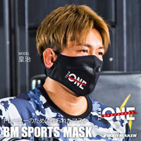 ＴＥＡＭ　ＯＮＥ×ＢＯＤＹＭＡＫＥＲ　コラボ　スポーツマスク２