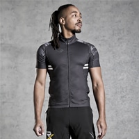 ｂｍｔｗ　ラッシュガード　フルジップ　ハーフスリーブ