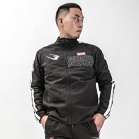 ｂｍｔｗ ＮＹＬＯＮ トレーニングジャケット Ｍ ブラック