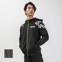 ＢＭ・ＴＥＣＨ Ｂロゴパーカー２ Ｍ ブラック