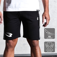 ｂｍｔｗ シルキースウェットハーフパンツ３ Ｍ ブラック