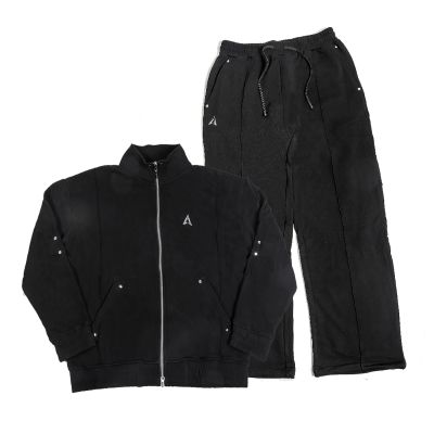 ∧Ｂ　スウェット ジャケット＆ロングパンツセットアップ