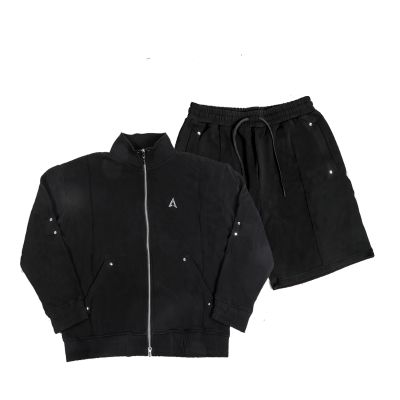 ∧Ｂ　スウェットジャケット＆ハーフパンツセットアップ