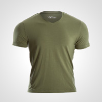ベーシックTシャツVネック