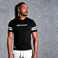 ｂｍｔｗスーパーストレッチＴシャツ ハーフスリーブ５ Ｍ ブラック