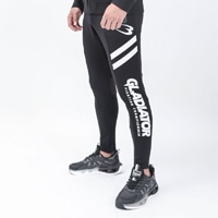 ＧＬＡＤＩＡＴＯＲ × ＢＯＤＹＭＡＫＥＲ ＣＯＬＬＡＢＯＲＡＴＩＯＮ ＧＹＭウエア ロングパンツ Ｍ ブラック
