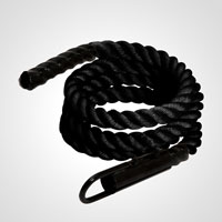 クライミングロープ　３ｍ　ブラック