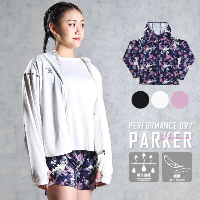 ＰＥＲＦＯＲＭＡＮＣＥ ＤＲＹ パーカー ＷＯＭＥＮ Ｍ ブラック