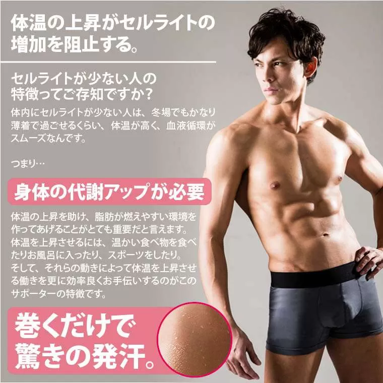 減量用ウエストベルト(ファスナー)