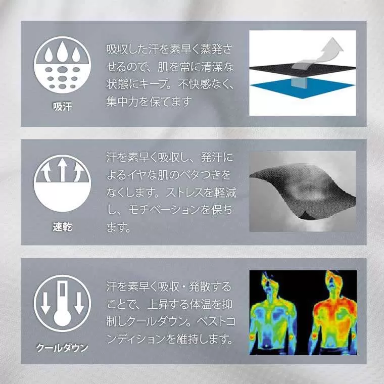 bmtw DRYメッシュロングスリーブ