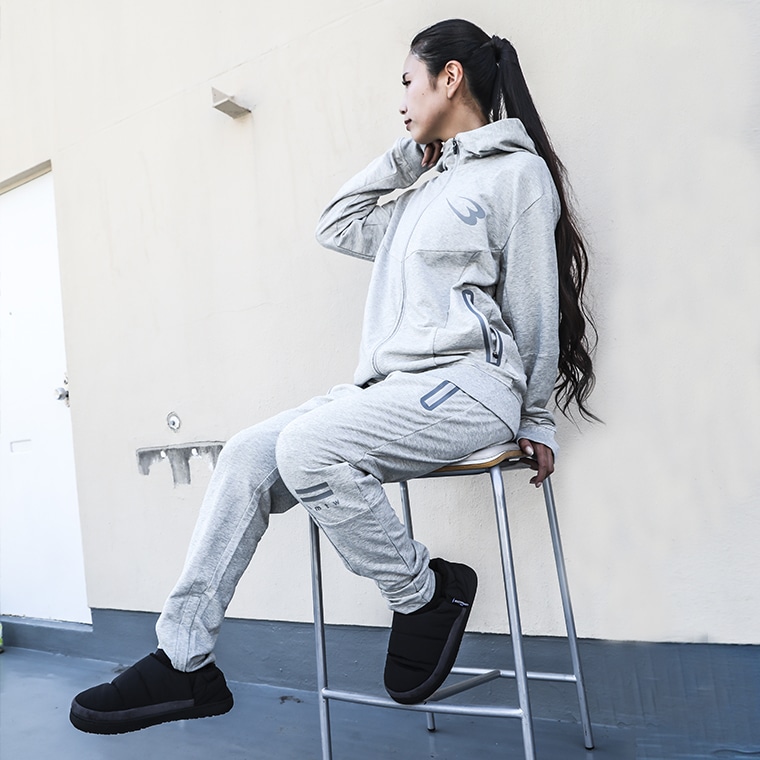 ウォームシューズ ブラック