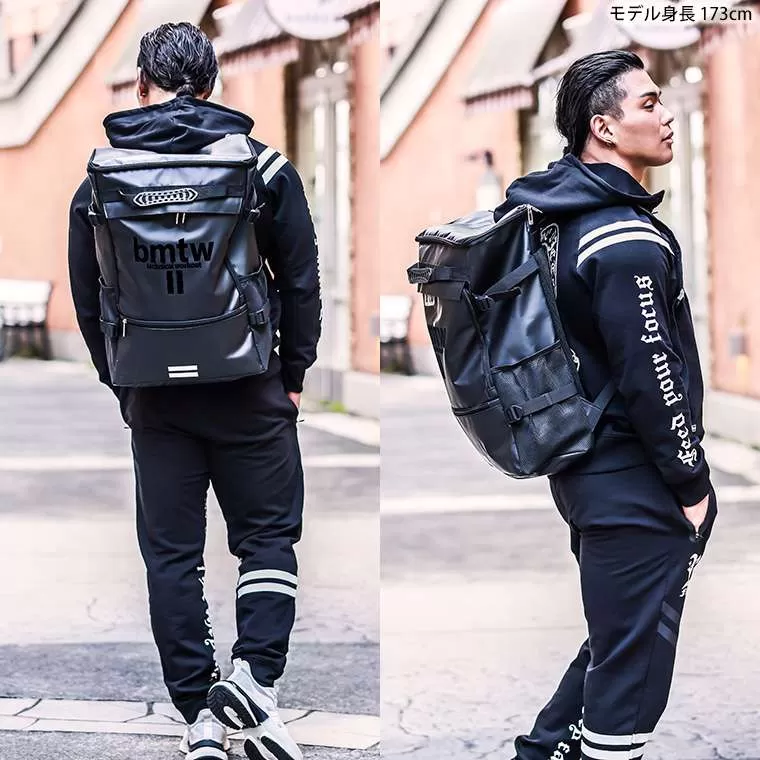 bmtw ターポリンリュック ブラック BE044BK｜BODYMAKER