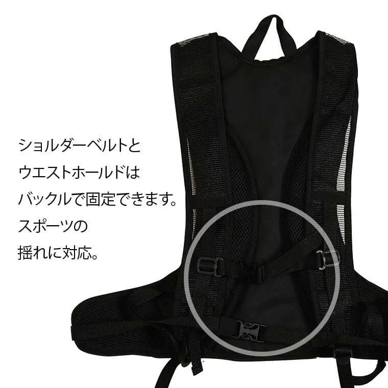 ランニングバッグ サイドポケット