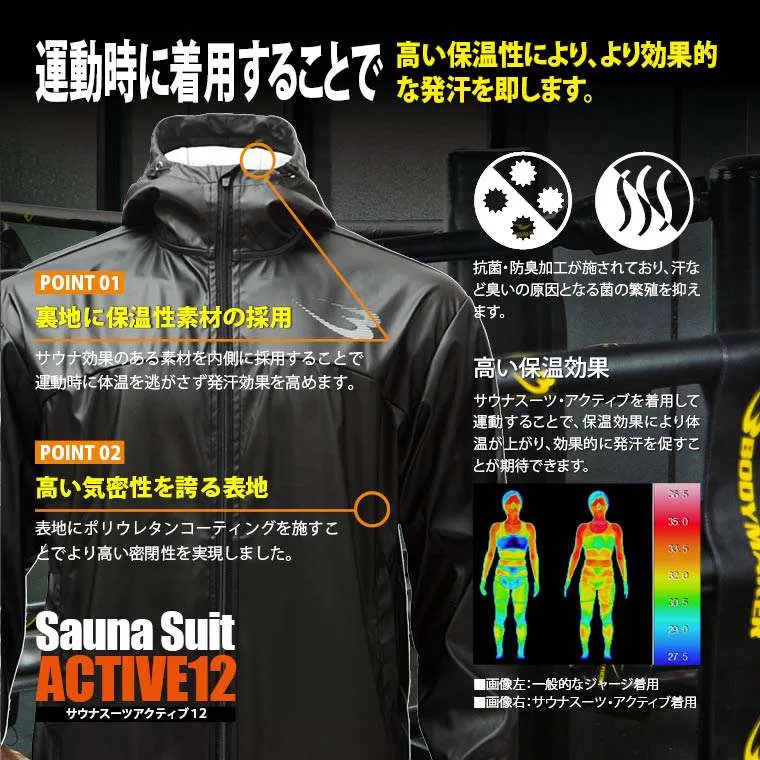 サウナスーツアクティブ12