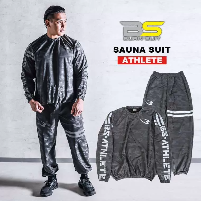 【BURN-SUIT】サウナスーツアスリート プルオーバージャケット