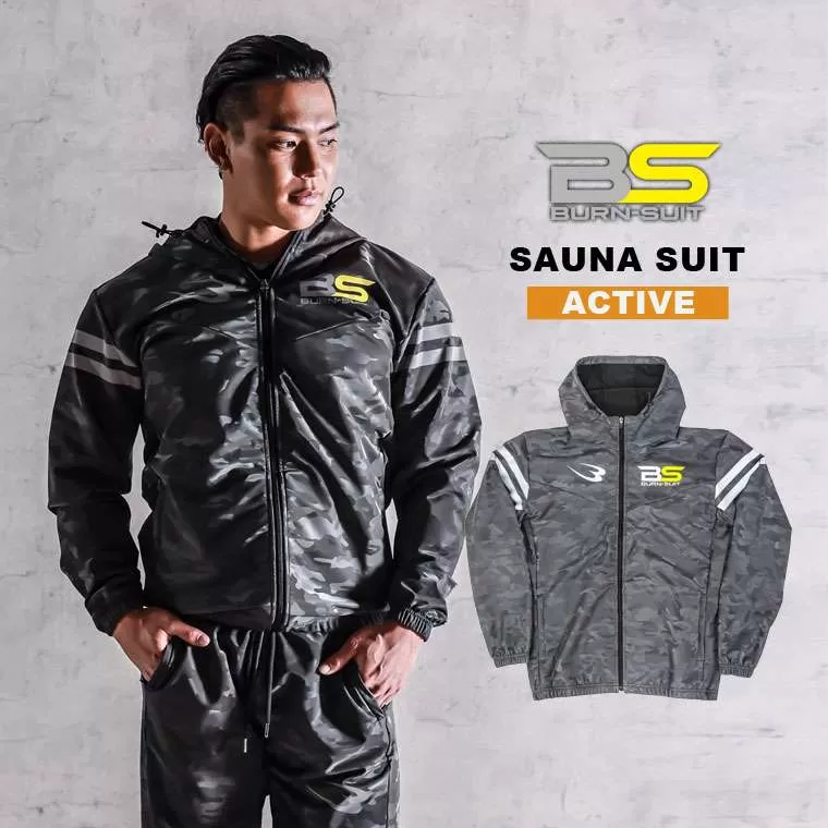 【BURN-SUIT】サウナスーツアクティブ ジャケット