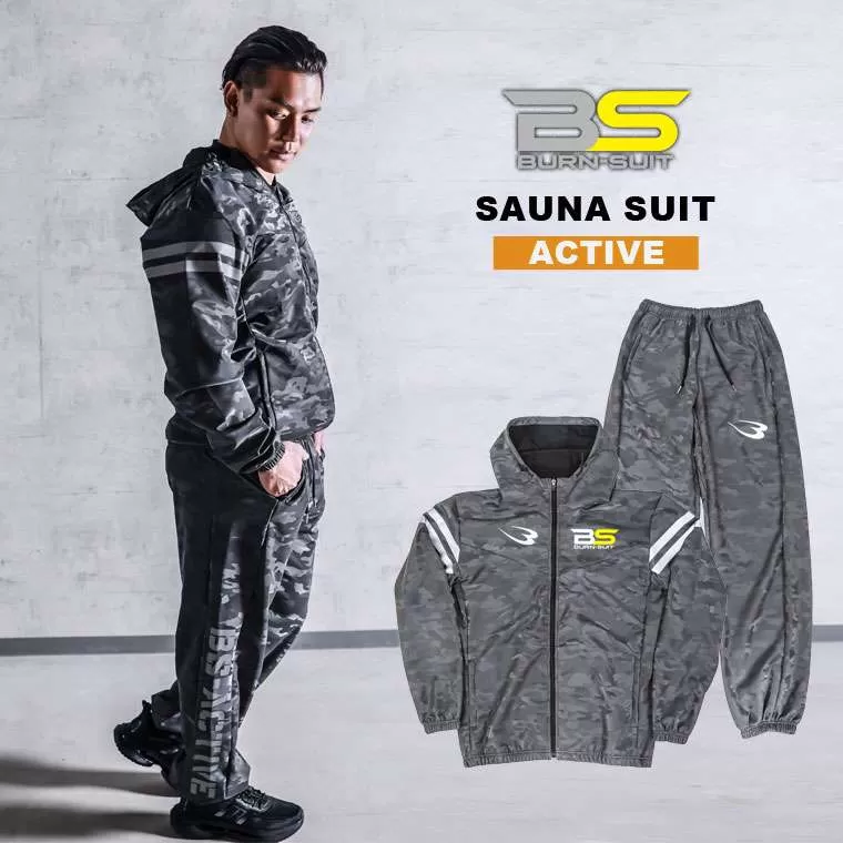 【BURN-SUIT】サウナスーツアクティブ ロングパンツ