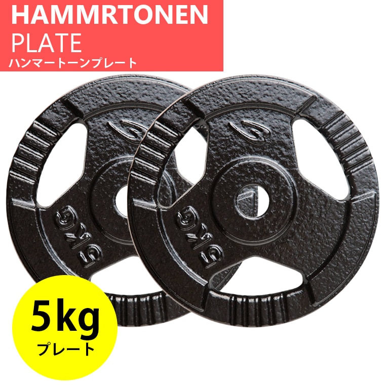 ハンマートーンプレート5kg 2個セット HNMST500｜BODYMAKER