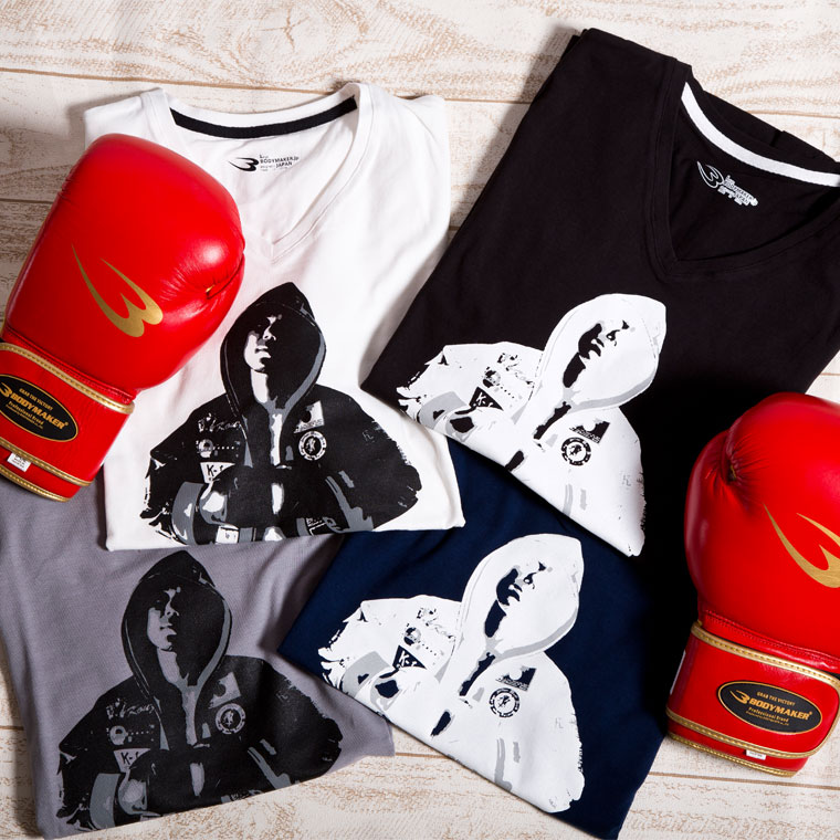 皇治xBODYMAKERコラボTシャツ