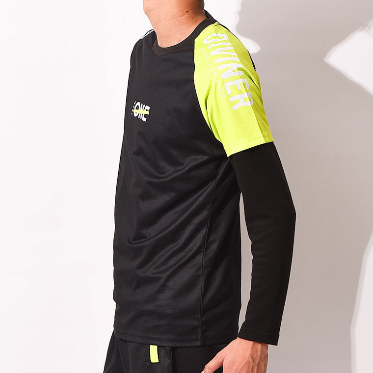 TEAM ONE×DIVINER コラボ BM・DRY ハーフスリーブ