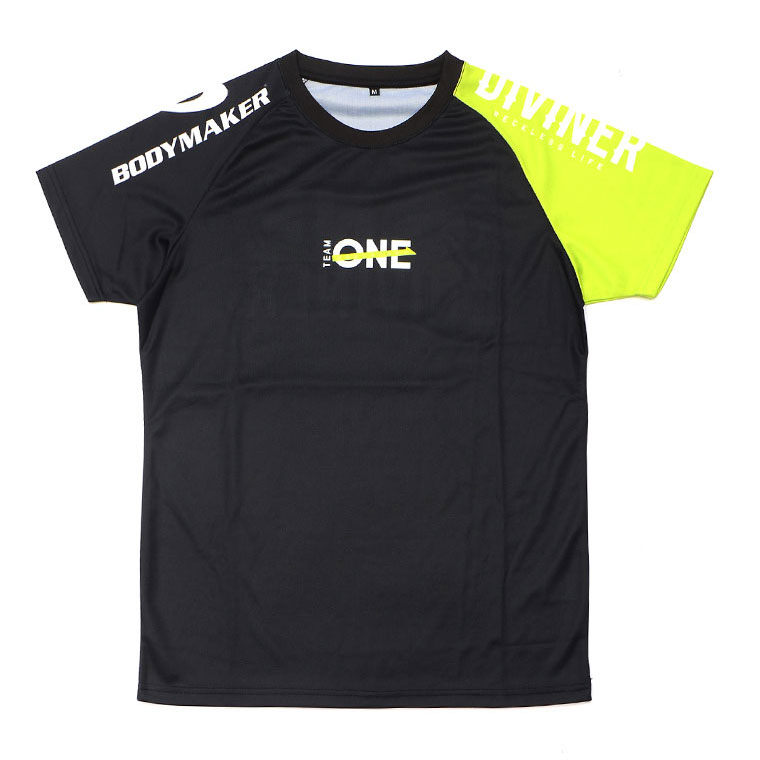 TEAM ONE×DIVINER コラボ BM・DRY ハーフスリーブ