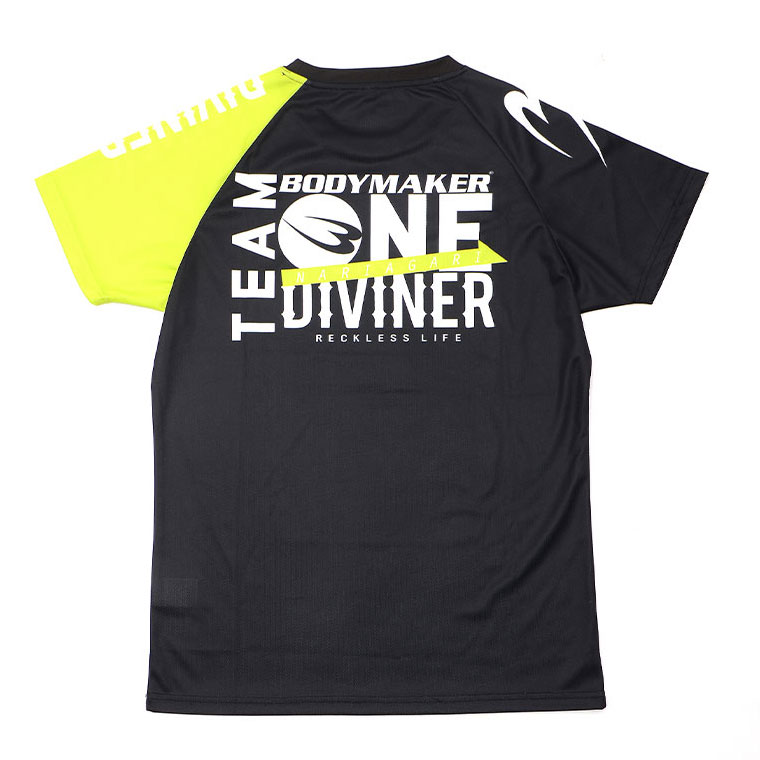 TEAM ONE×DIVINER コラボ BM・DRY ハーフスリーブ