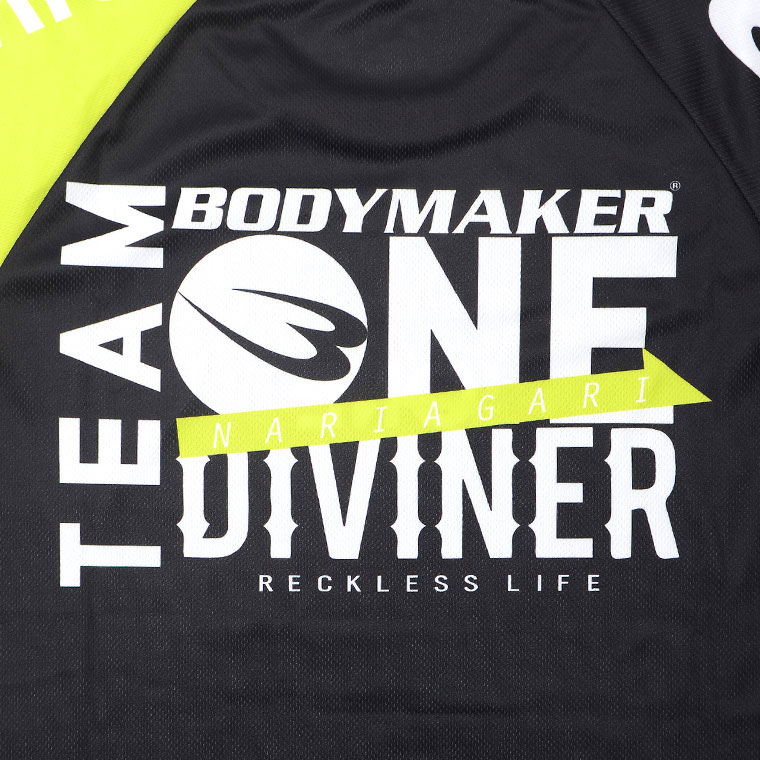 TEAM ONE×DIVINER コラボ BM・DRY ハーフスリーブ