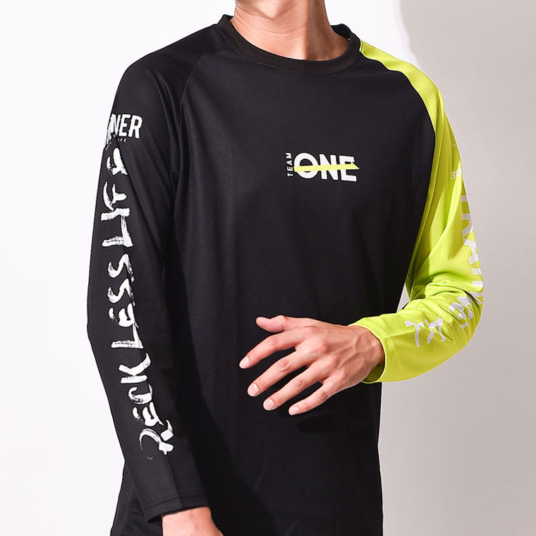 TEAM ONE×DIVINER コラボ BM・DRY ロングスリーブ