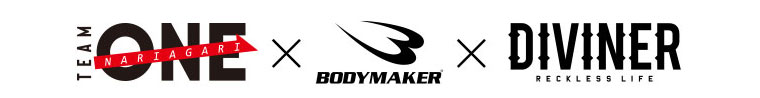 TEAM ONE×DIVINER コラボ BM・DRY ハーフパンツ